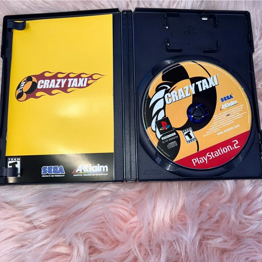 Crazy Taxi Sega PlayStation 2 Video Game